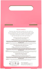 Burt's Bees natural origin facial sheet masks lifestyle arrangement