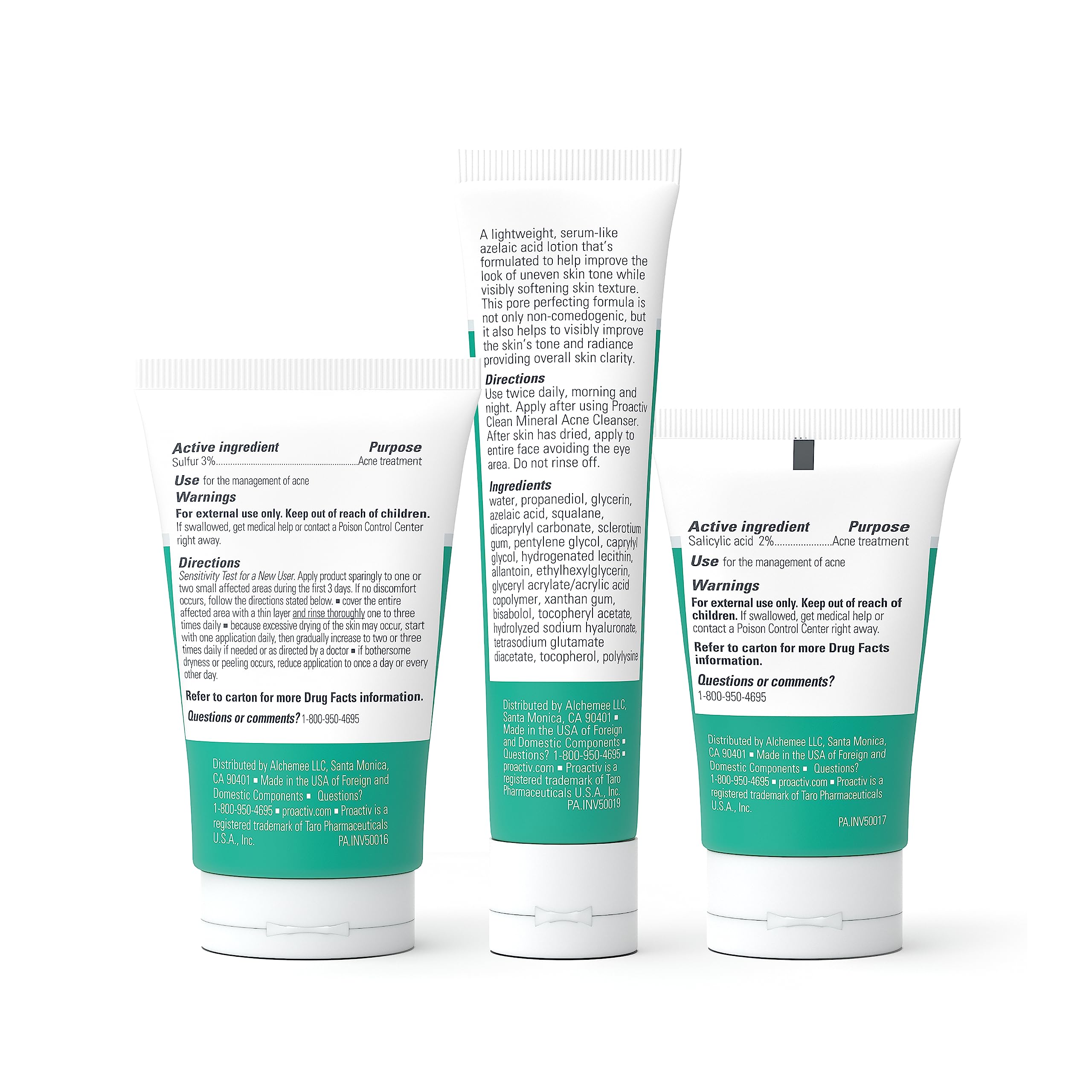 Proactiv Mineral Acne Cleanser bottle containing sulfur acne treatment for sensitive skin types