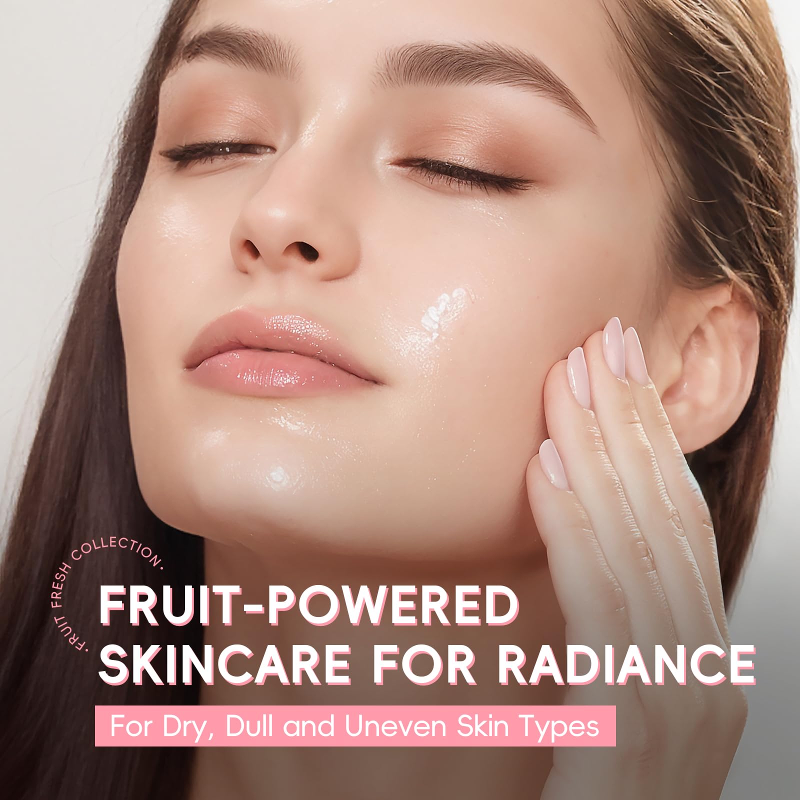 Watermelon extract and niacinamide hydrating serum bottle with dropper displaying its lightweight texture