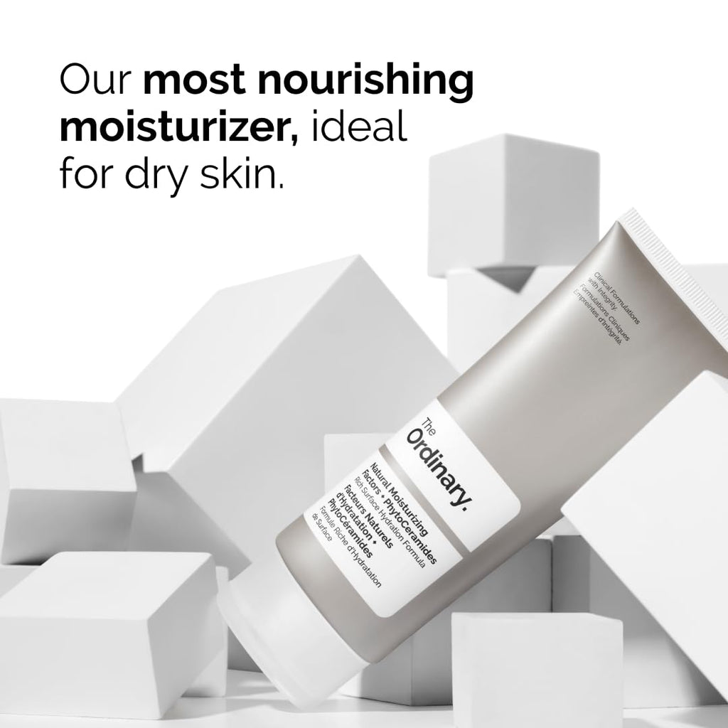 Back label details of The Ordinary skincare products