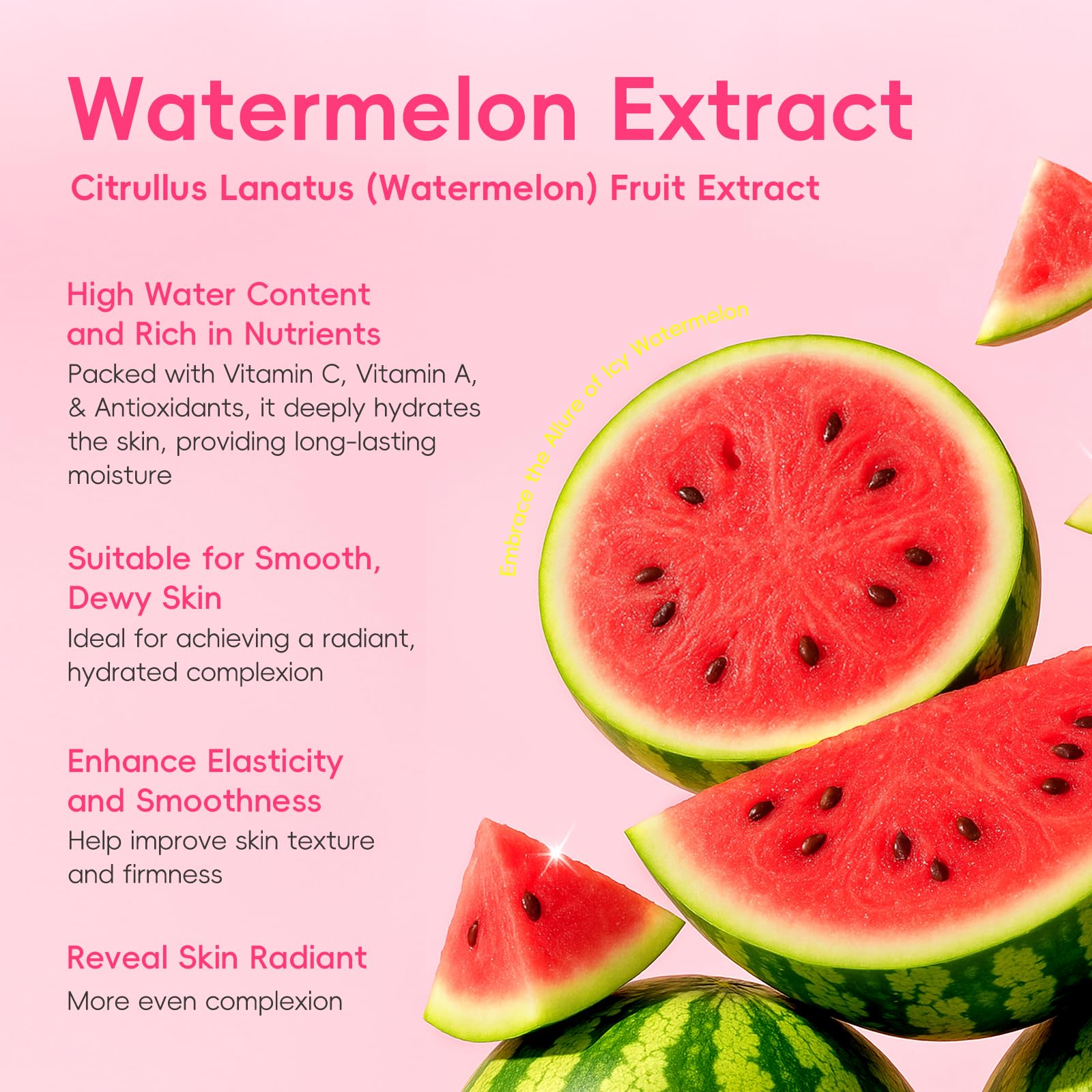Gentle daily facial cleanser tube from the QUIYUM watermelon skincare line for teenagers