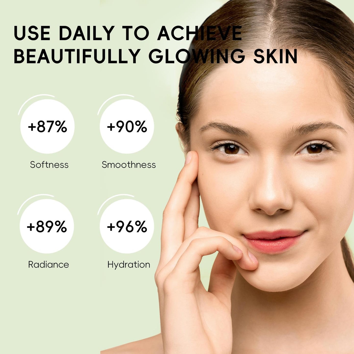 QUIYUM Watermelon serum and Blueberry face cream tubes for teenage skin hydration