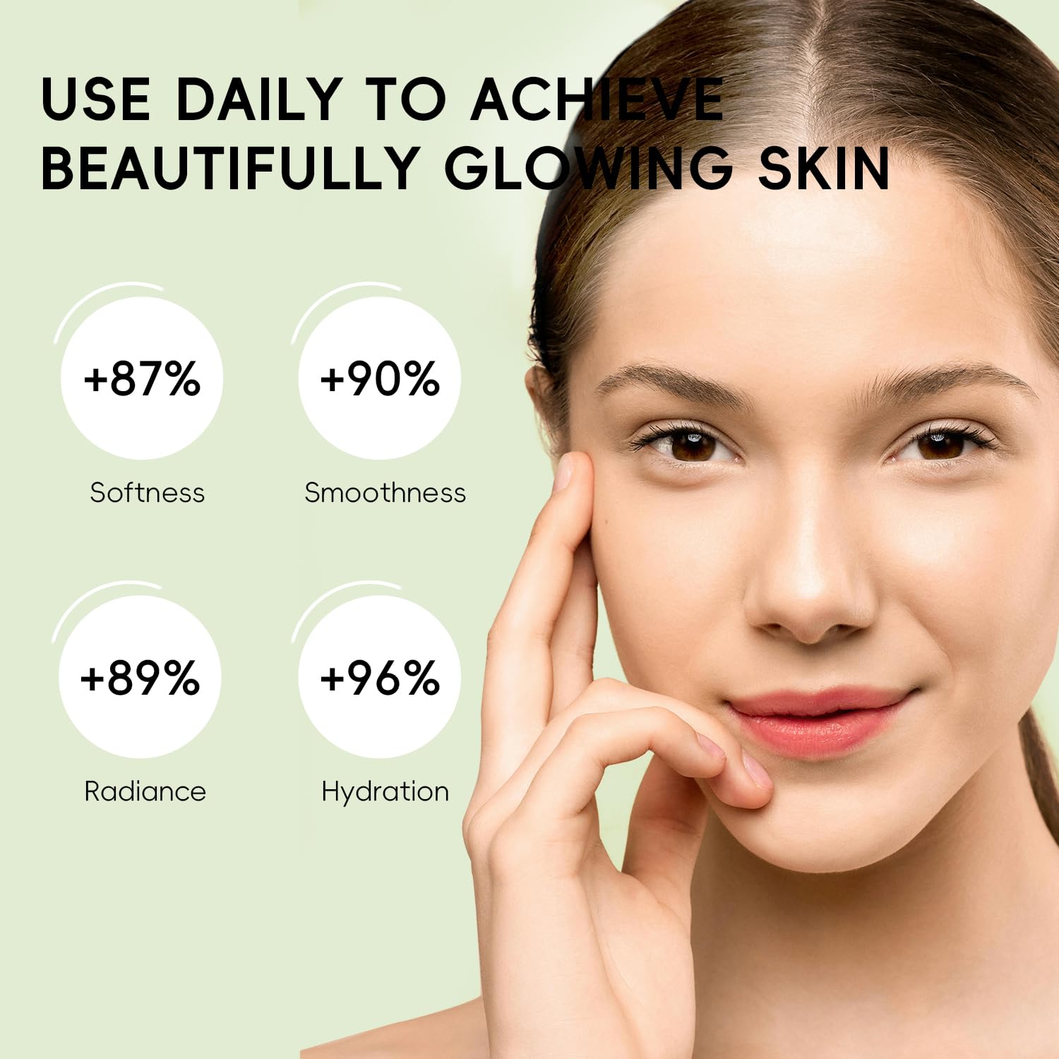 QUIYUM Watermelon serum and Blueberry face cream tubes for teenage skin hydration