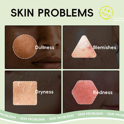 Close up of QUIYUM Avocado eye cream packaging highlighting gentle care benefits