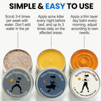 Norse Organics natural blemish care product lifestyle shot