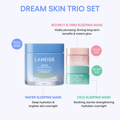 Laneige Water Sleeping Mask seventy milliliters full size jar for deep overnight skin hydration