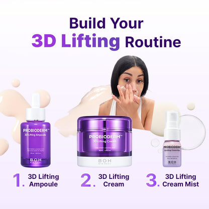 Three piece BIOHEAL BOH K beauty gift set for women displayed together