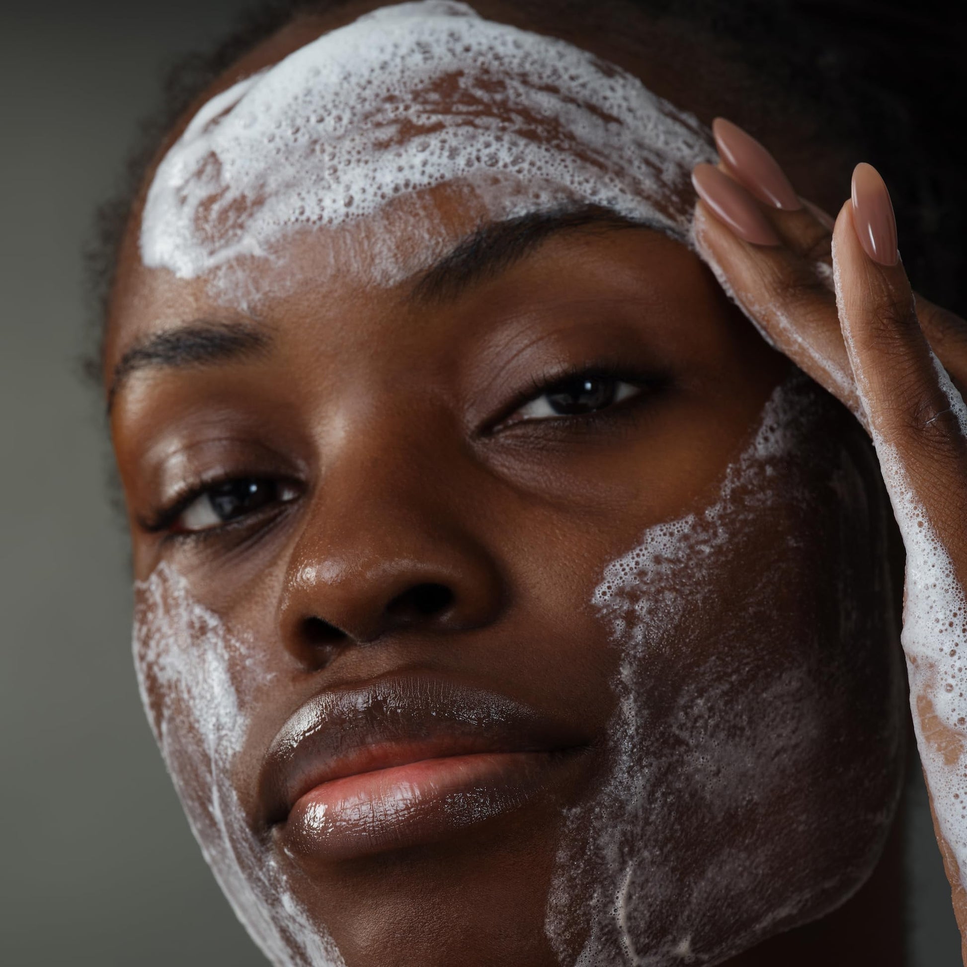 Back of packaging showing instructions and ingredients for the 4-step skincare routine