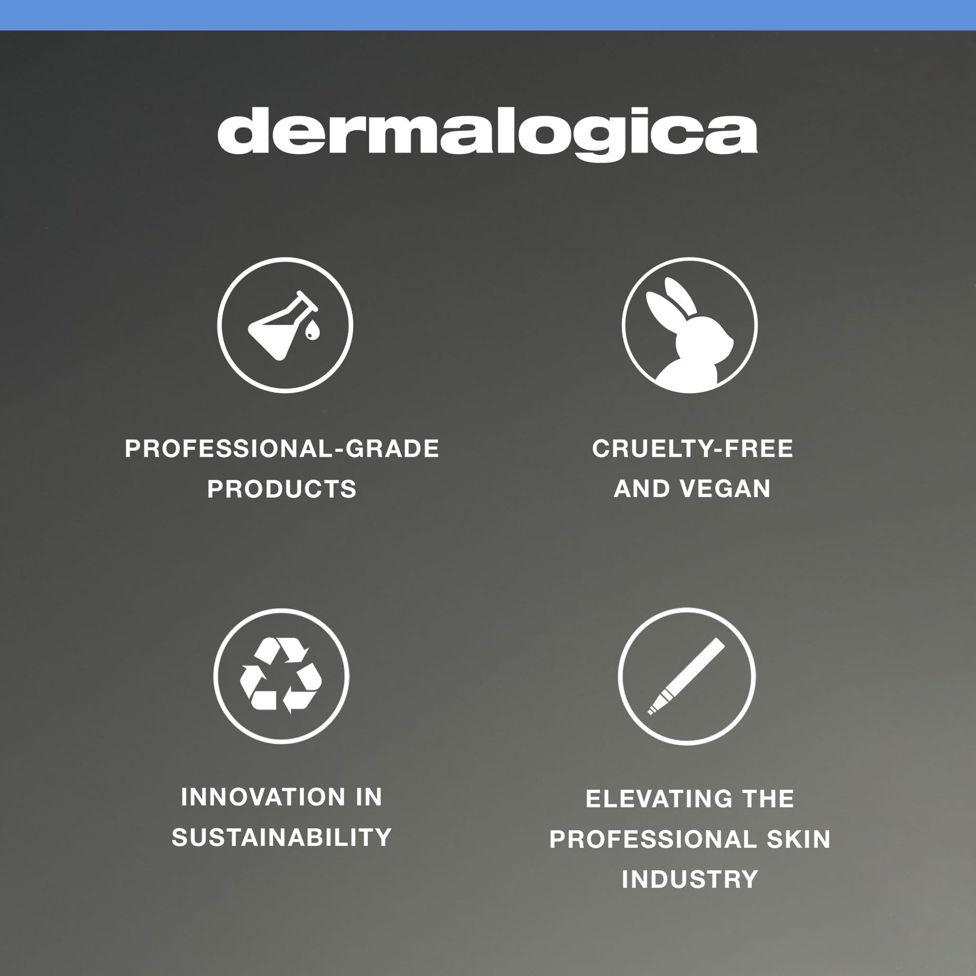 Full contents of the Dermalogica introductory gift set arranged neatly