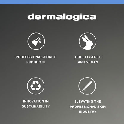 Full contents of the Dermalogica introductory gift set arranged neatly