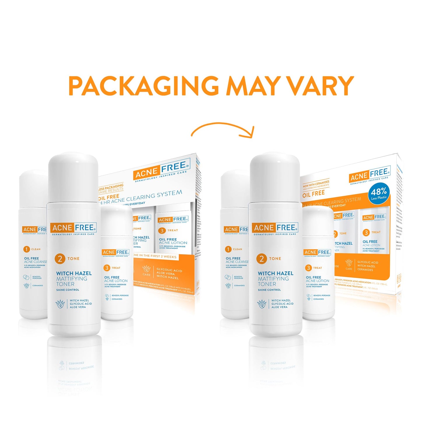 Authentic AcneFree imported skincare kit for acne prone skin