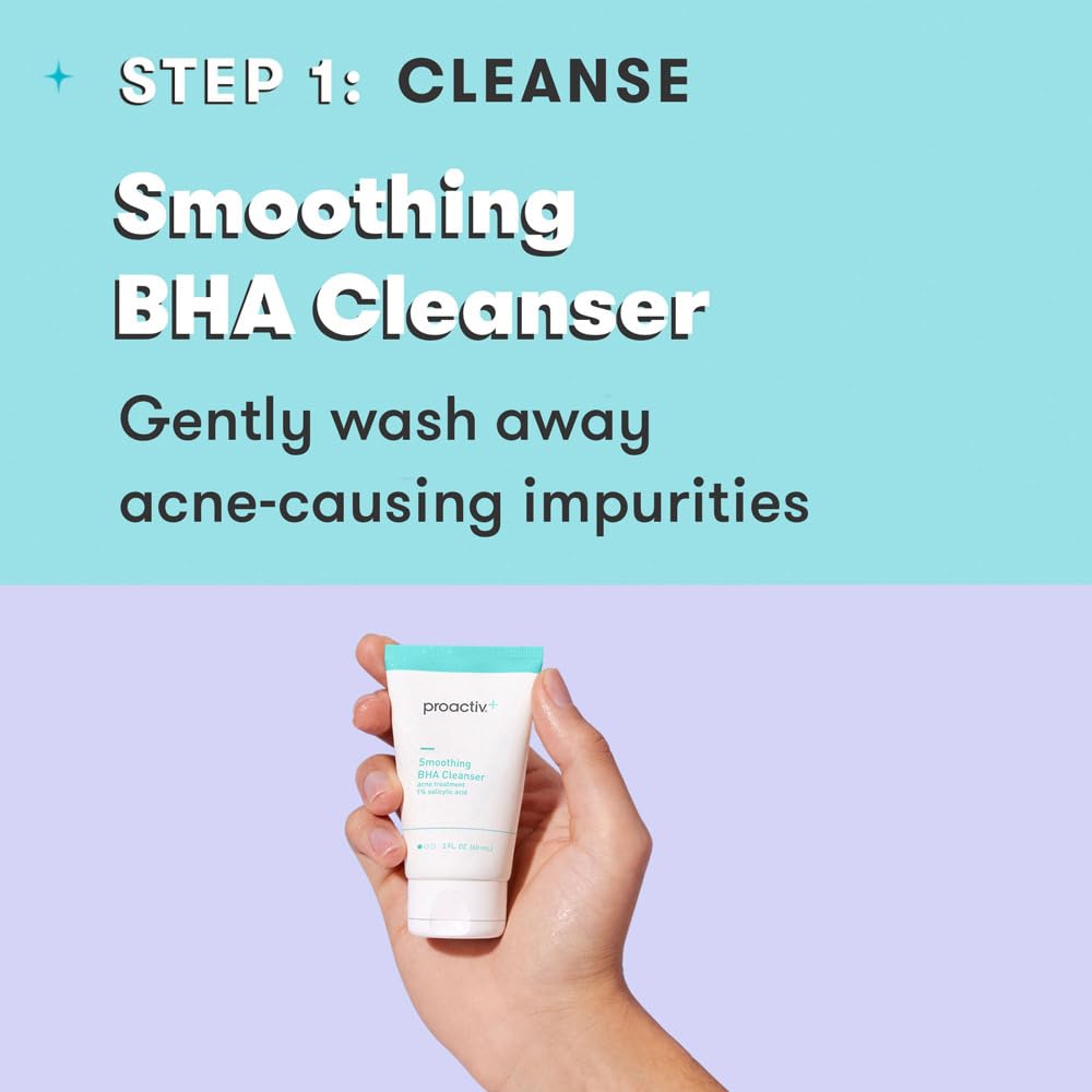 Salicylic Acid Hydrating Moisturizer bottle demonstrating the final step in the clear skin routine