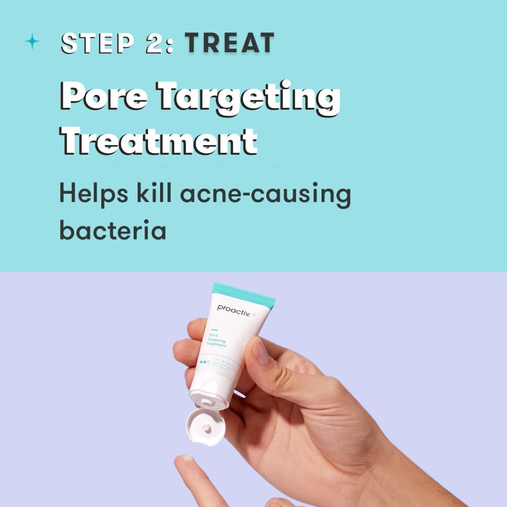 Back label of Proactiv Plus advanced acne system displaying authentic USA import information and directions