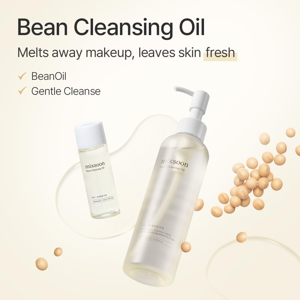 Mixsoon Centella Toner and Bean Essence hydration steps