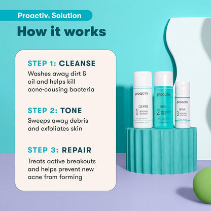 Proactiv Repairing Treatment tube showing the leave-on acne spot lotion.