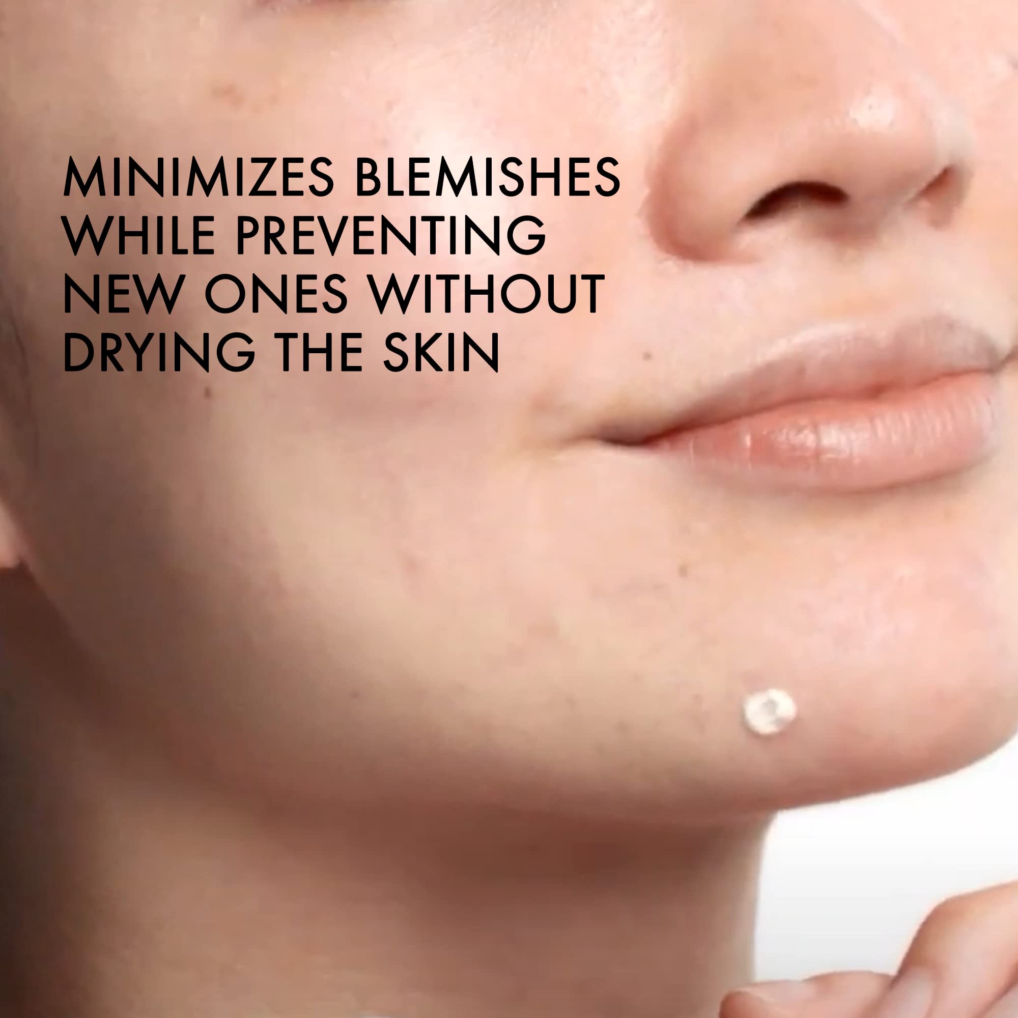 Authentic Vichy overnight blemish drying paste texture close up