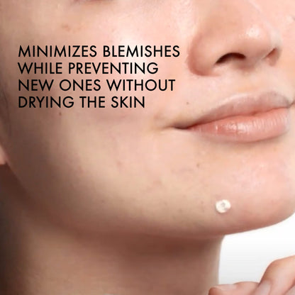 Authentic Vichy overnight blemish drying paste texture close up