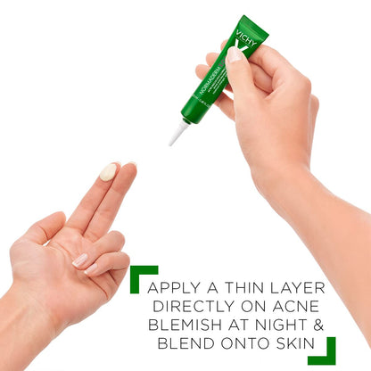 Vichy 10 percent sulfur spot corrector packaging details back view