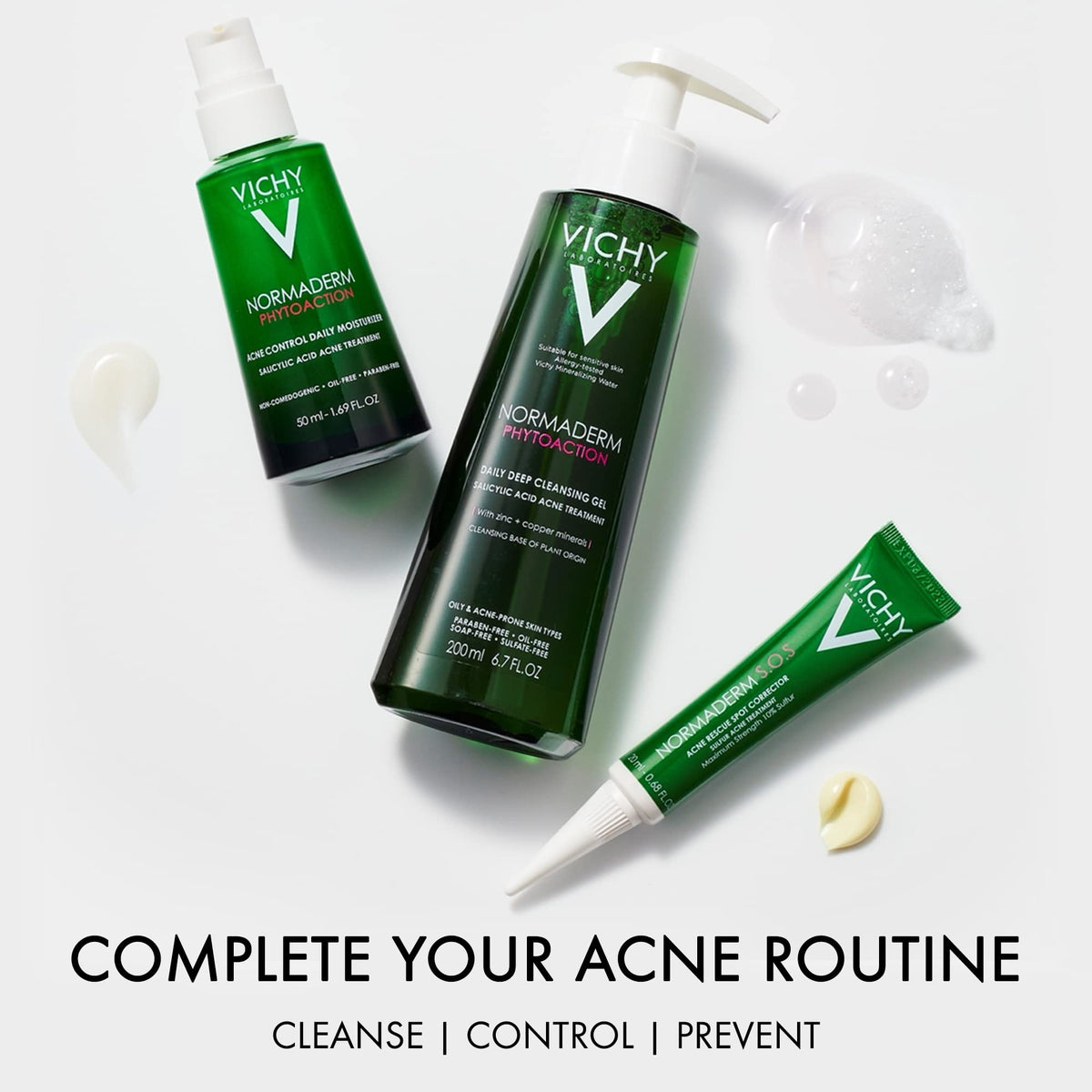 Vichy Normaderm acne rescue treatment cap open view