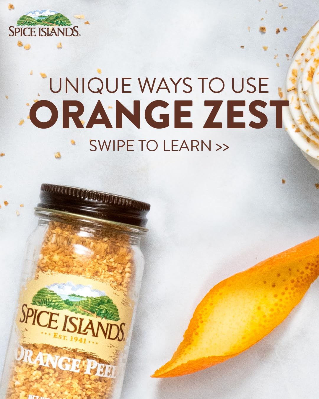 Spice Islands citrus seasoning for cakes and muffins ingredient details