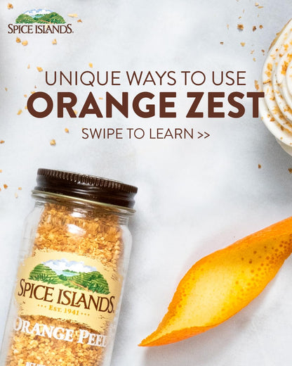 Spice Islands citrus seasoning for cakes and muffins ingredient details