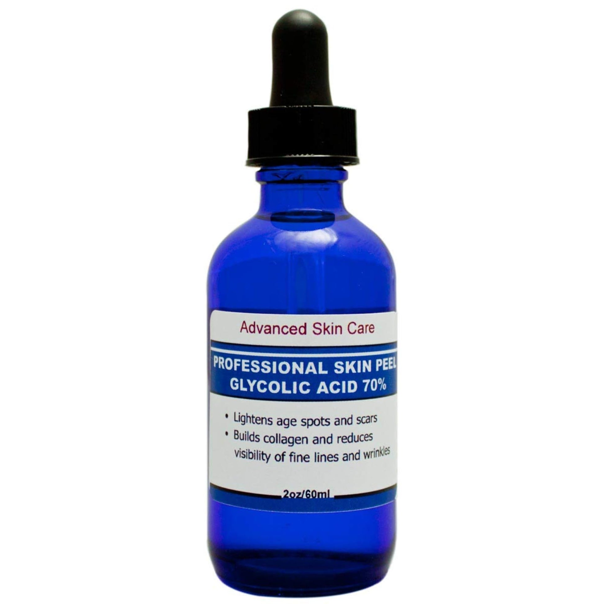 Advanced Skin Care Professional Skin Peel Two Ounce packaging with dropper applicator for anti aging treatment