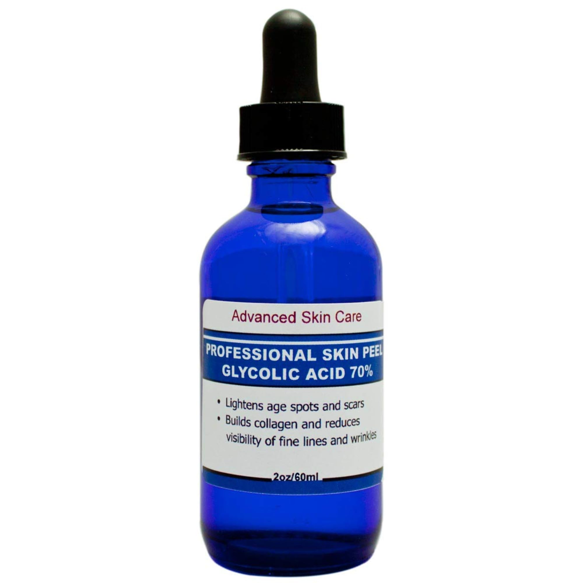 Advanced Skin Care Professional Skin Peel Two Ounce packaging with dropper applicator for anti aging treatment