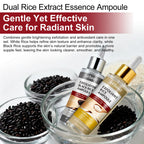 Detailed view of the outer box packaging for the skincare set