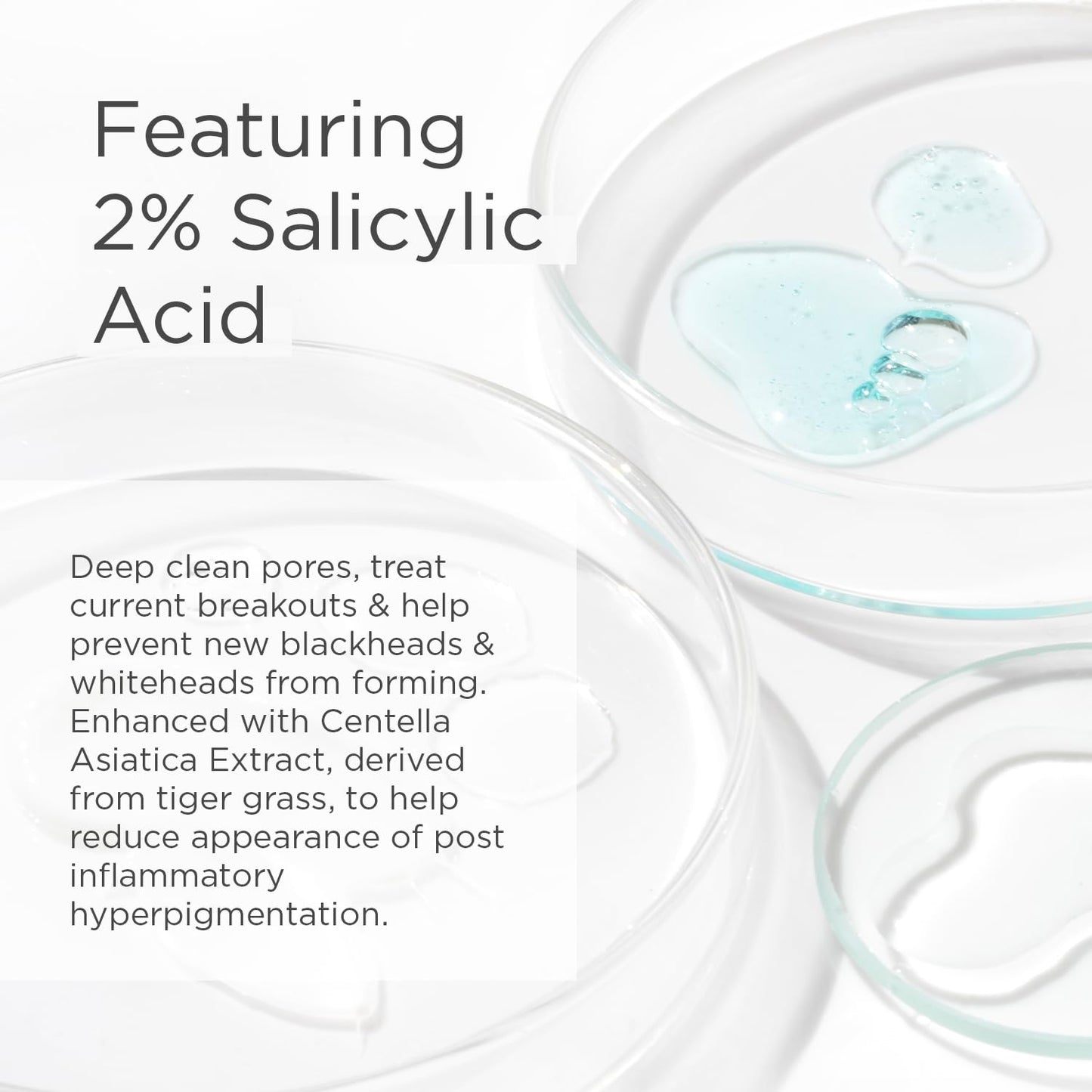 Glytone bacne and blackhead clearing spray packaging details and directions