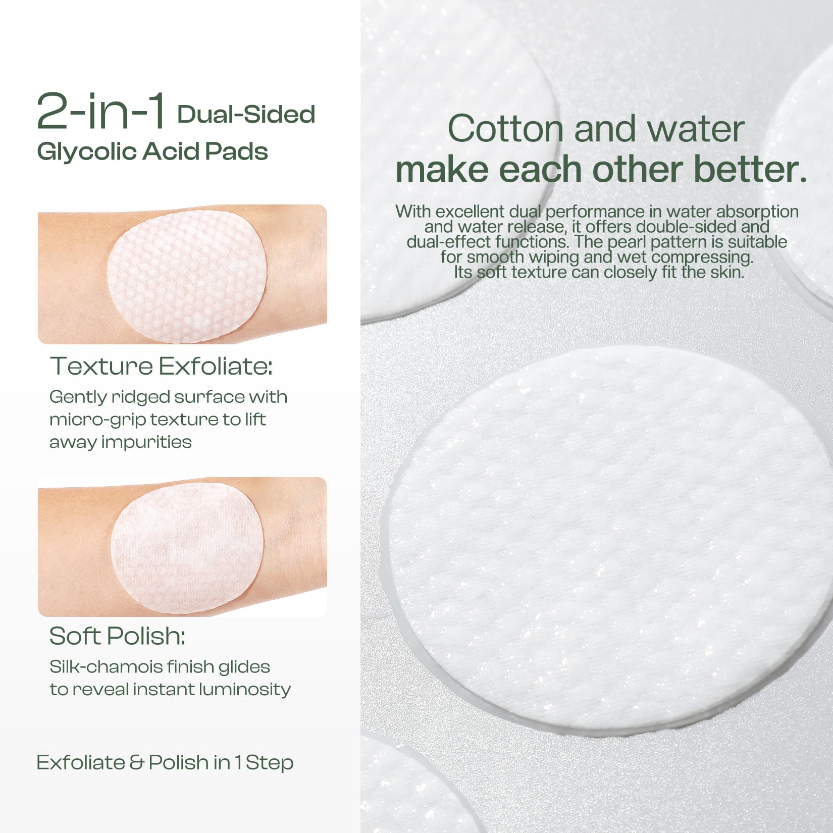Jtopyrt skincare exfoliating peel pads container with USA imported product specifications label visible.
