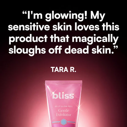 Bliss non abrasive peeling gel showing fiber technology mechanism
