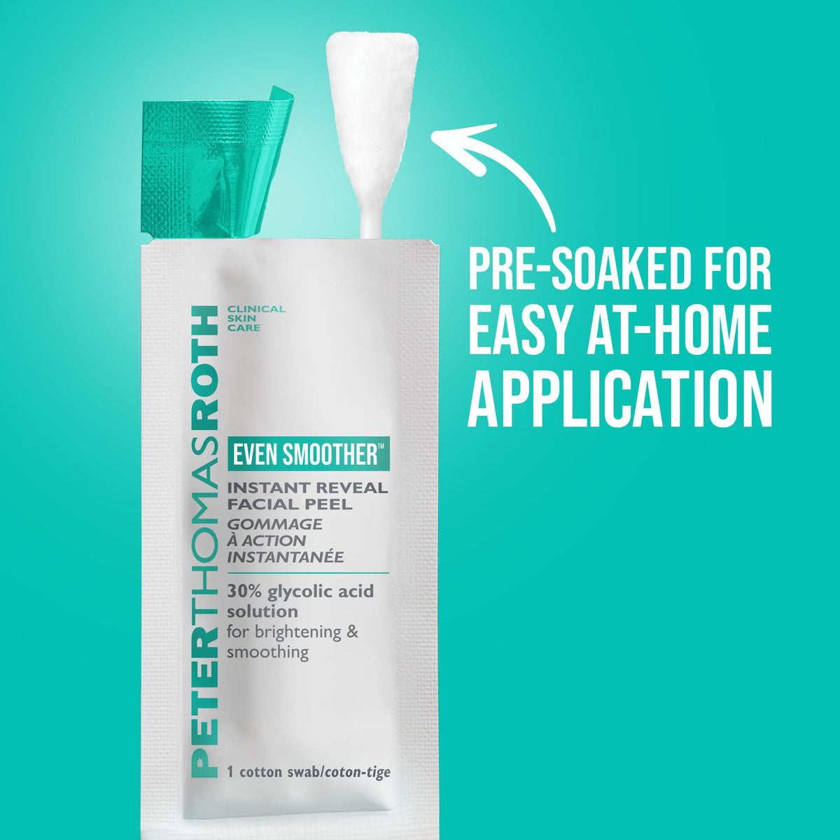 Back panel details of Peter Thomas Roth facial peel exfoliator