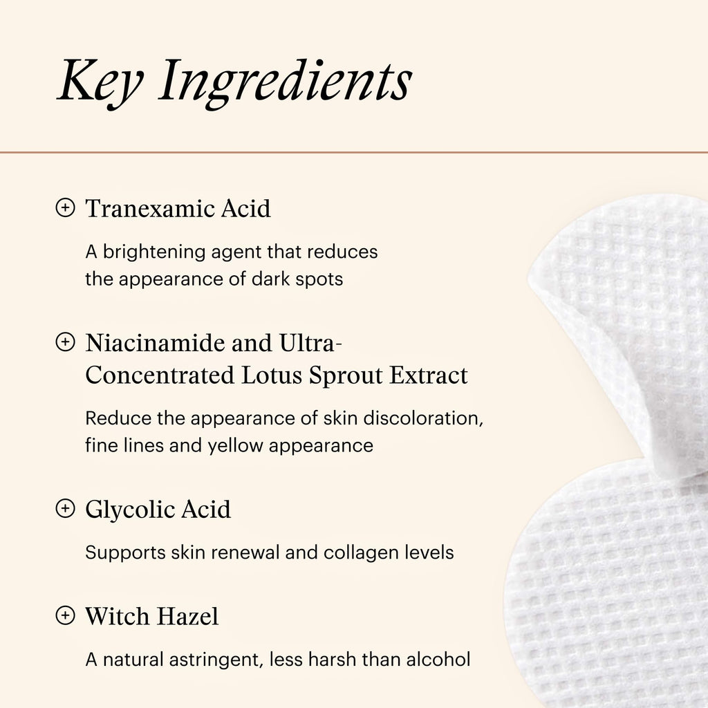 SkinMedica brightening face pads commercial product display