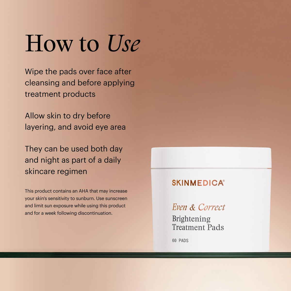 SkinMedica Even And Correct sixty count jar flat lay
