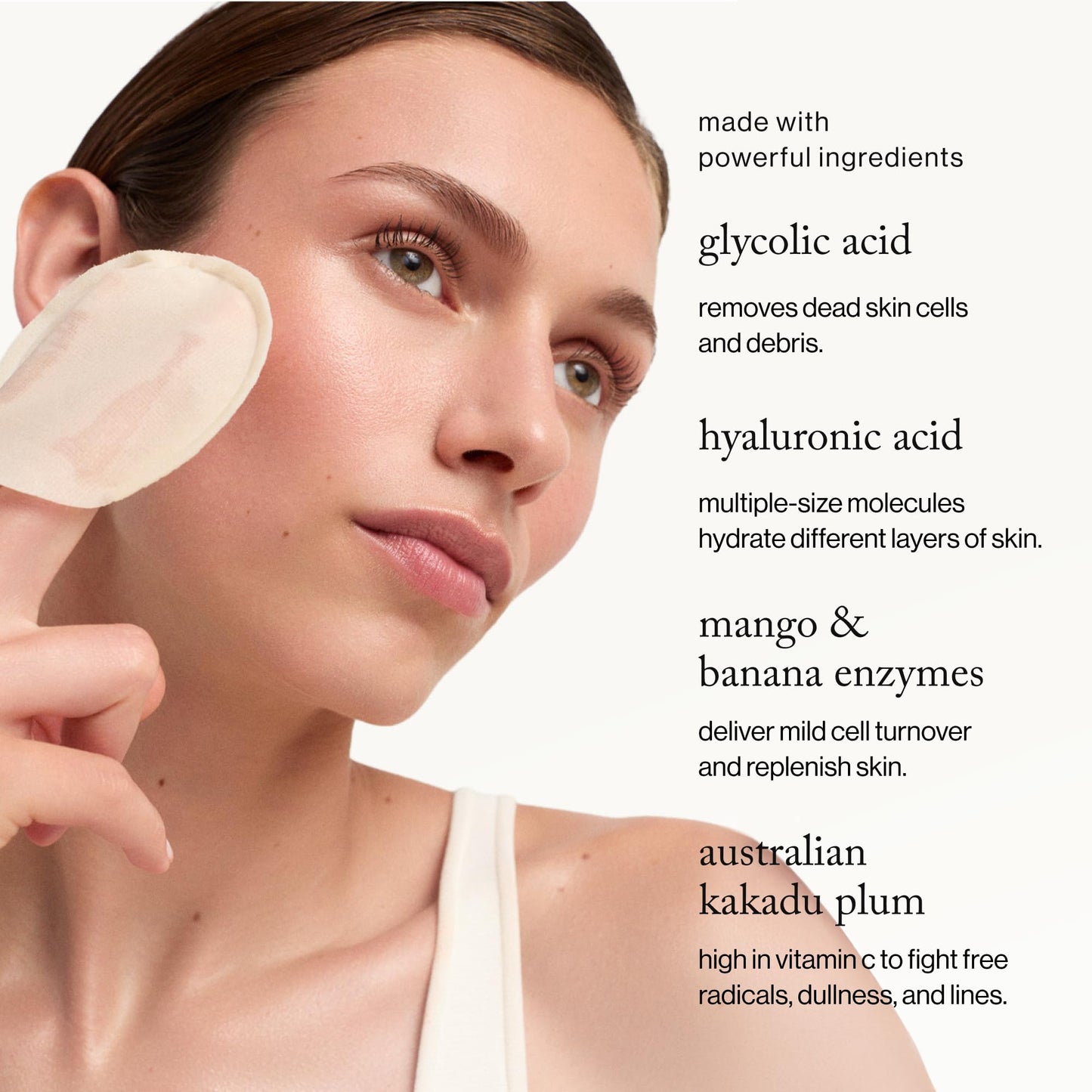 Goop Beauty 15 percent glycolic acid exfoliating pads 4 pack box packaging