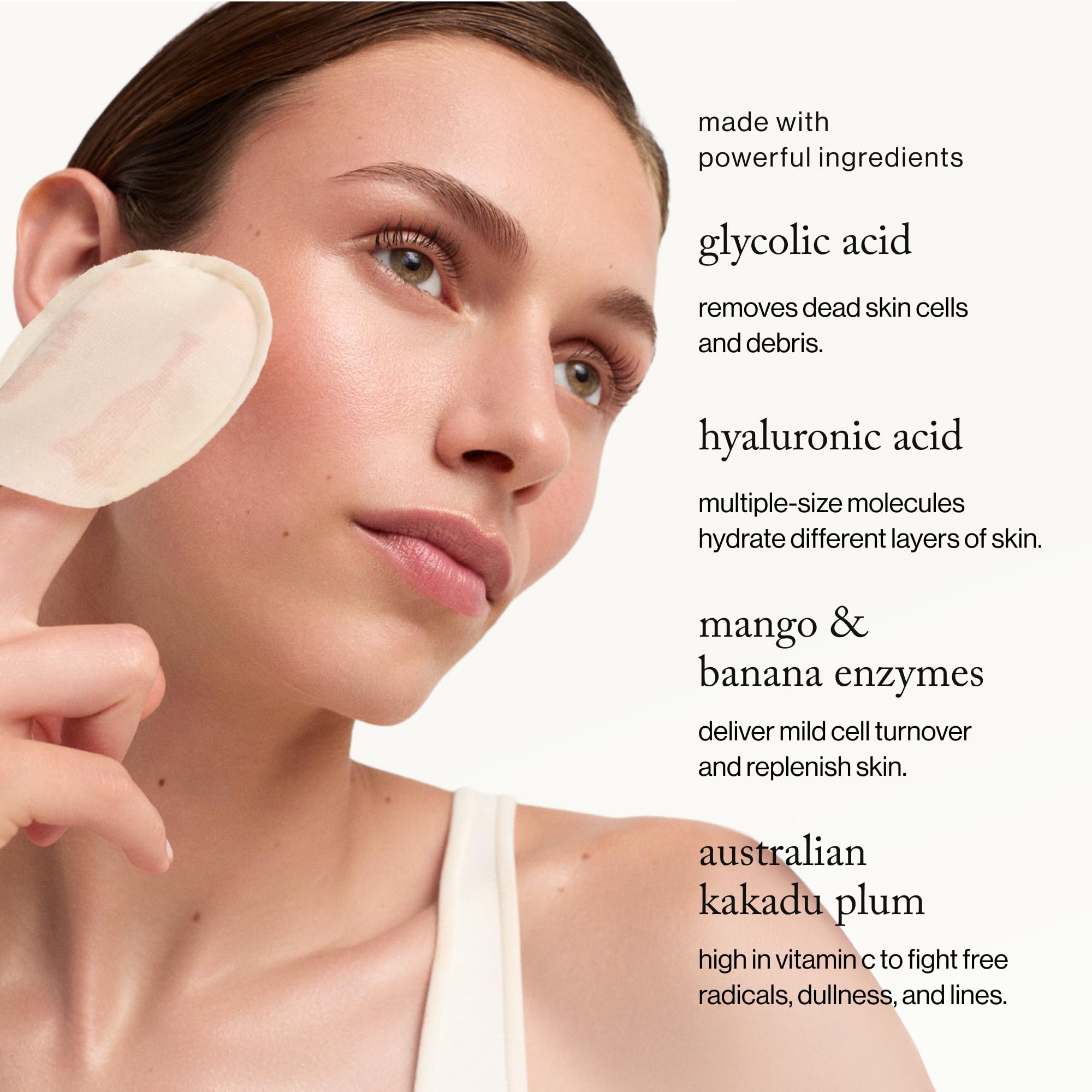 Goop Beauty 15 percent glycolic acid exfoliating pads 4 pack box packaging