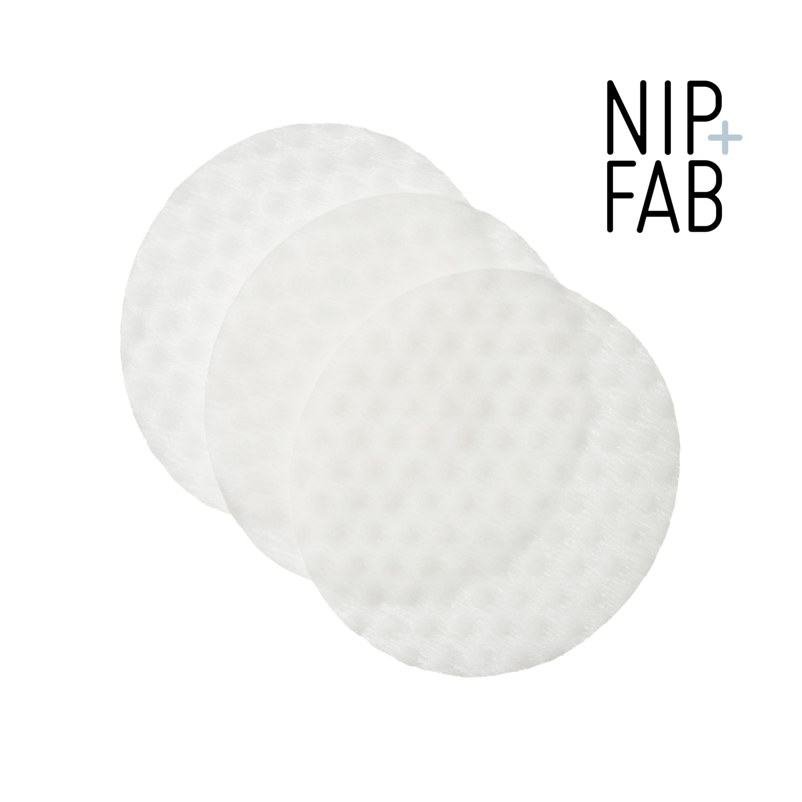 Nip + Fab AHA BHA chemical peel face pads container showing key product benefits