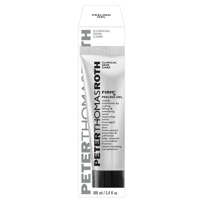 Peter Thomas Roth enzyme peeling gel exfoliant for dry skin texture.
