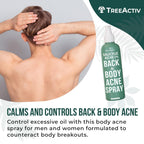 TreeActiv skincare product box packaging with two fluid ounce bottles