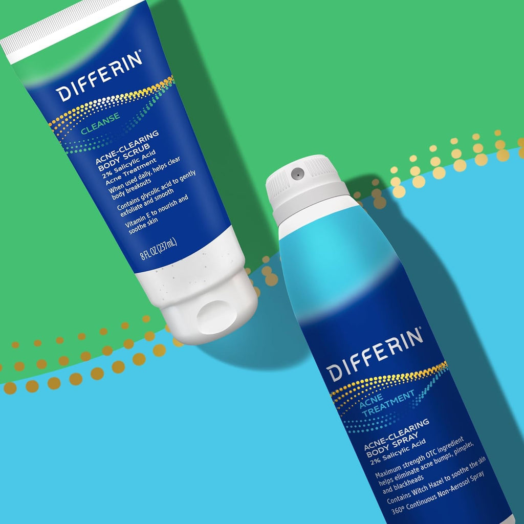 Full view of maximum strength salicylic acid body spray container