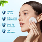 Dalin exfoliating peel pads jar label and ingredient highlights