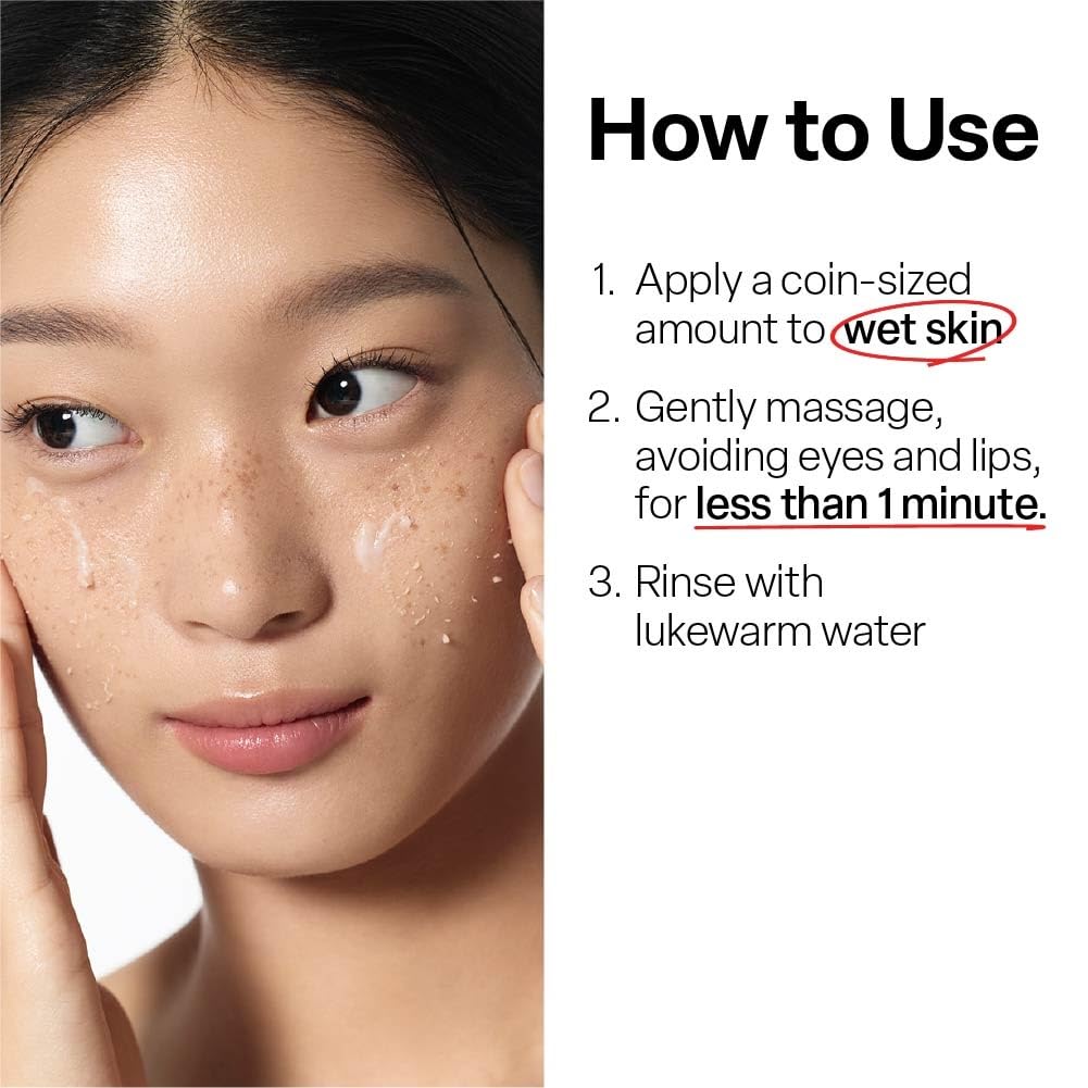 Dr. G Brightening Peeling Gel application on hand
