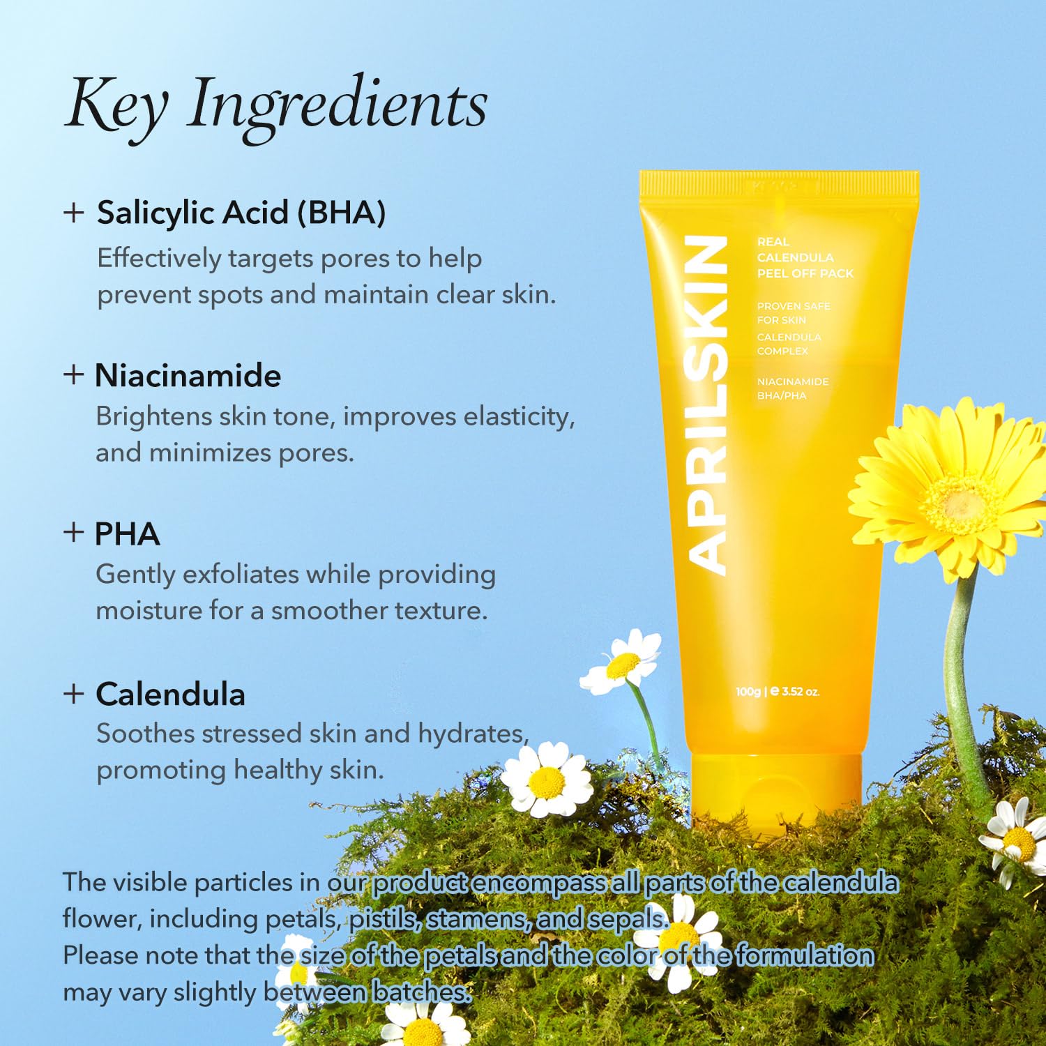 Authentic USA imported APRILSKIN skin clearing treatment packaging