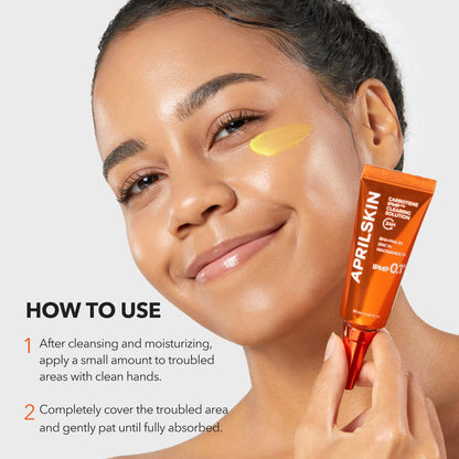 APRILSKIN blemish clearing treatment to fade post acne pigmentation