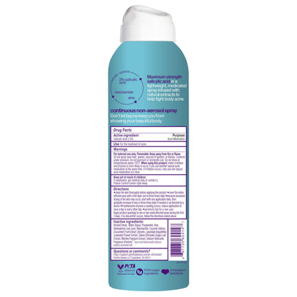 Pacifica Bacne Warrior clear non aerosol continuous spray mechanism details