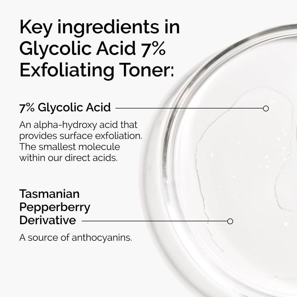 The Ordinary Glycolic Acid 7% Exfoliating Toner liquid texture demonstration