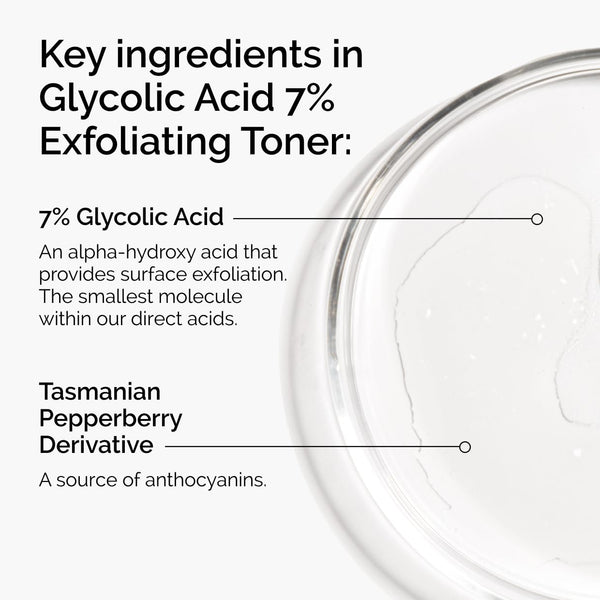The Ordinary Glycolic Acid 7% Exfoliating Toner liquid texture demonstration