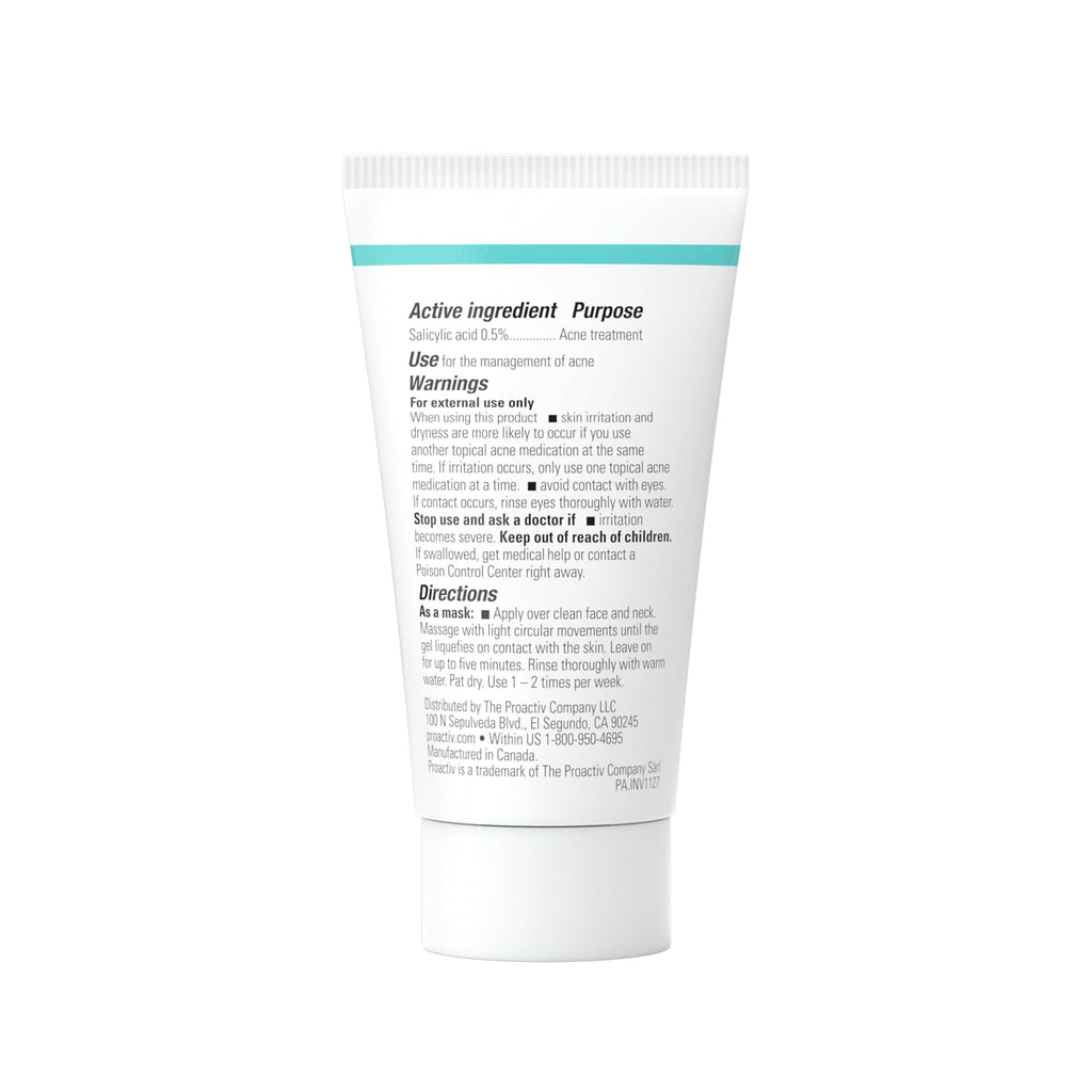 Proactiv facial skincare product being applied on skin