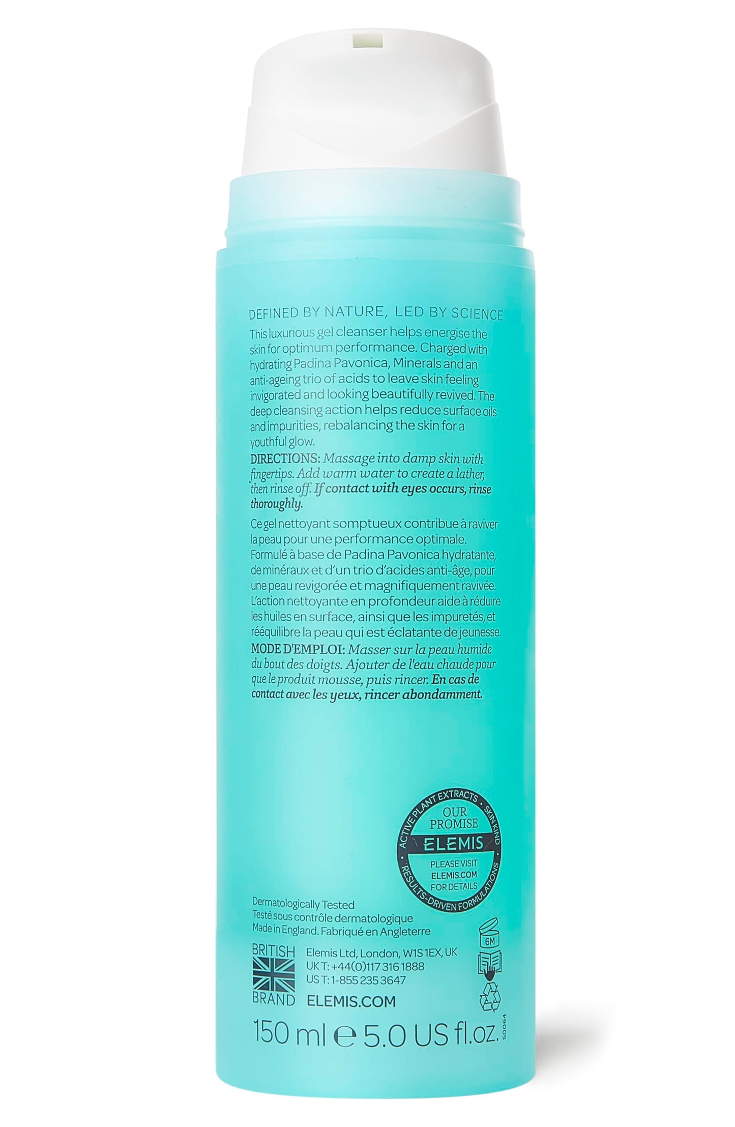 Texture of Elemis Pro-Collagen Energising Marine Cleanser gel