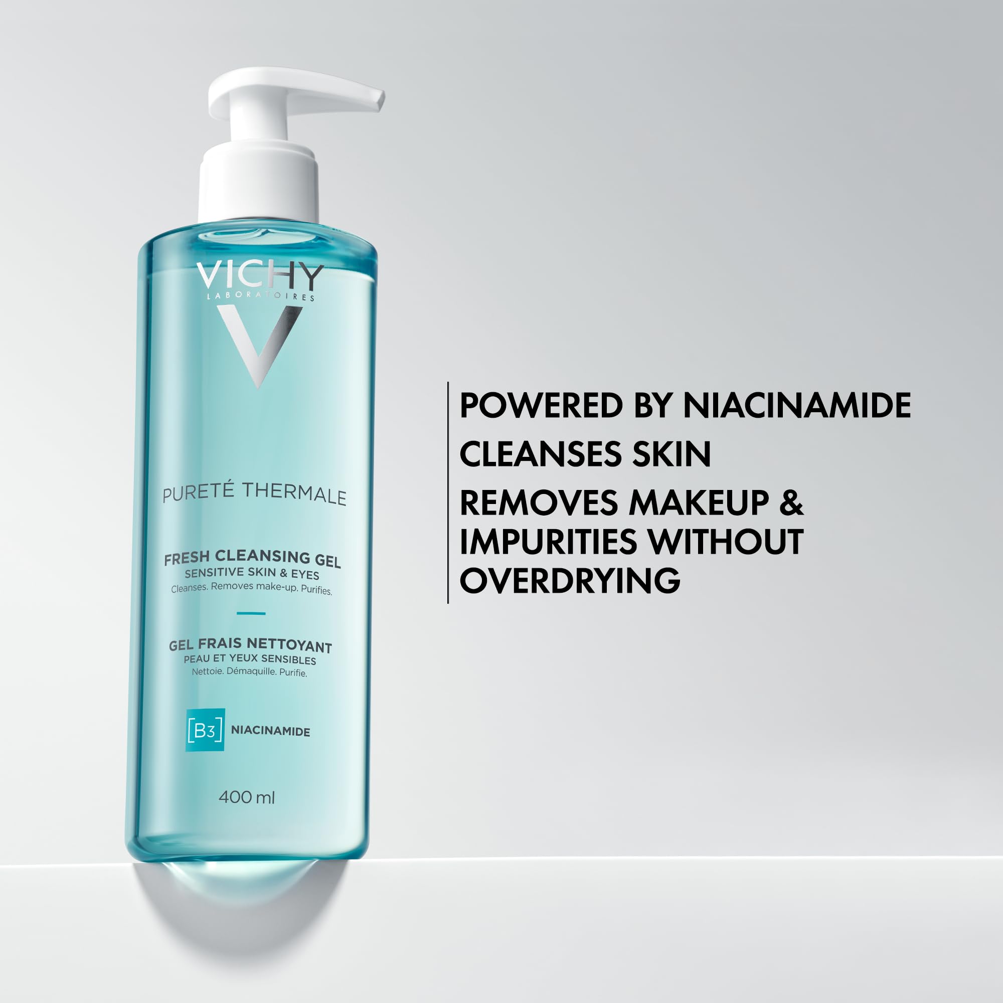 Vichy Pureté Thermale Fresh Cleansing Gel 400ml packaging